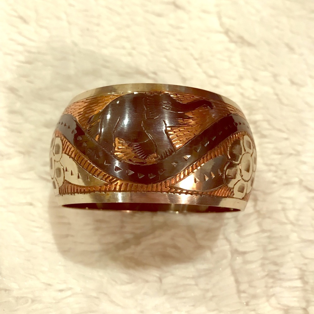 Elephant Cuff Bracelet